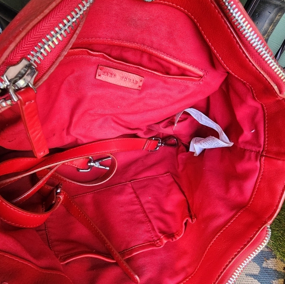 VINTAGE NICE COW LEATHER HANDBAG BY ZARA - Picture 2 of 8